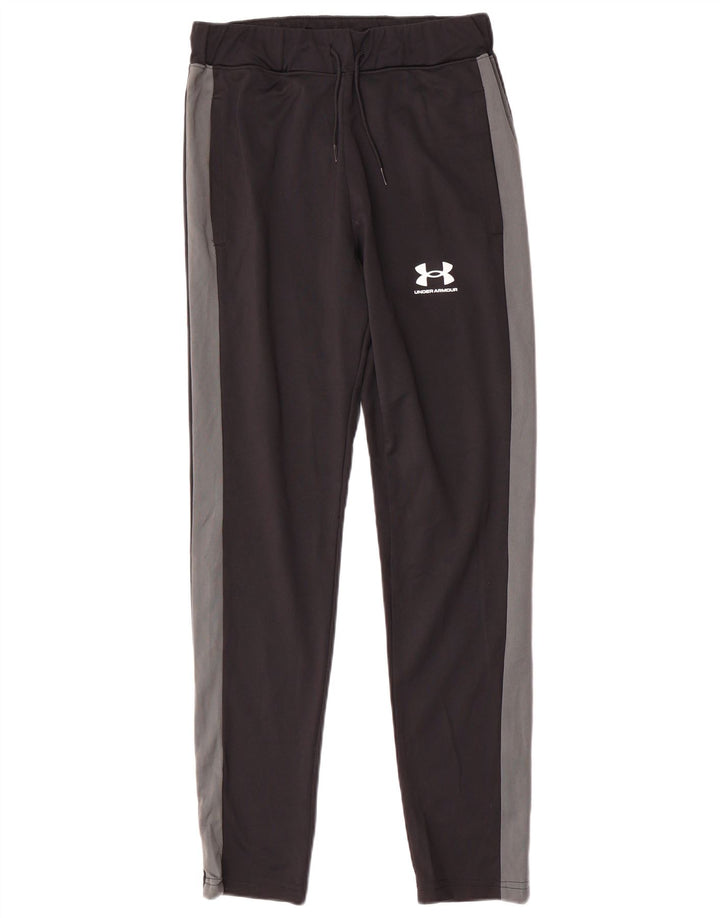 Pantaloni da tuta da uomo UNDER ARMOUR Small Poliestere color block nero