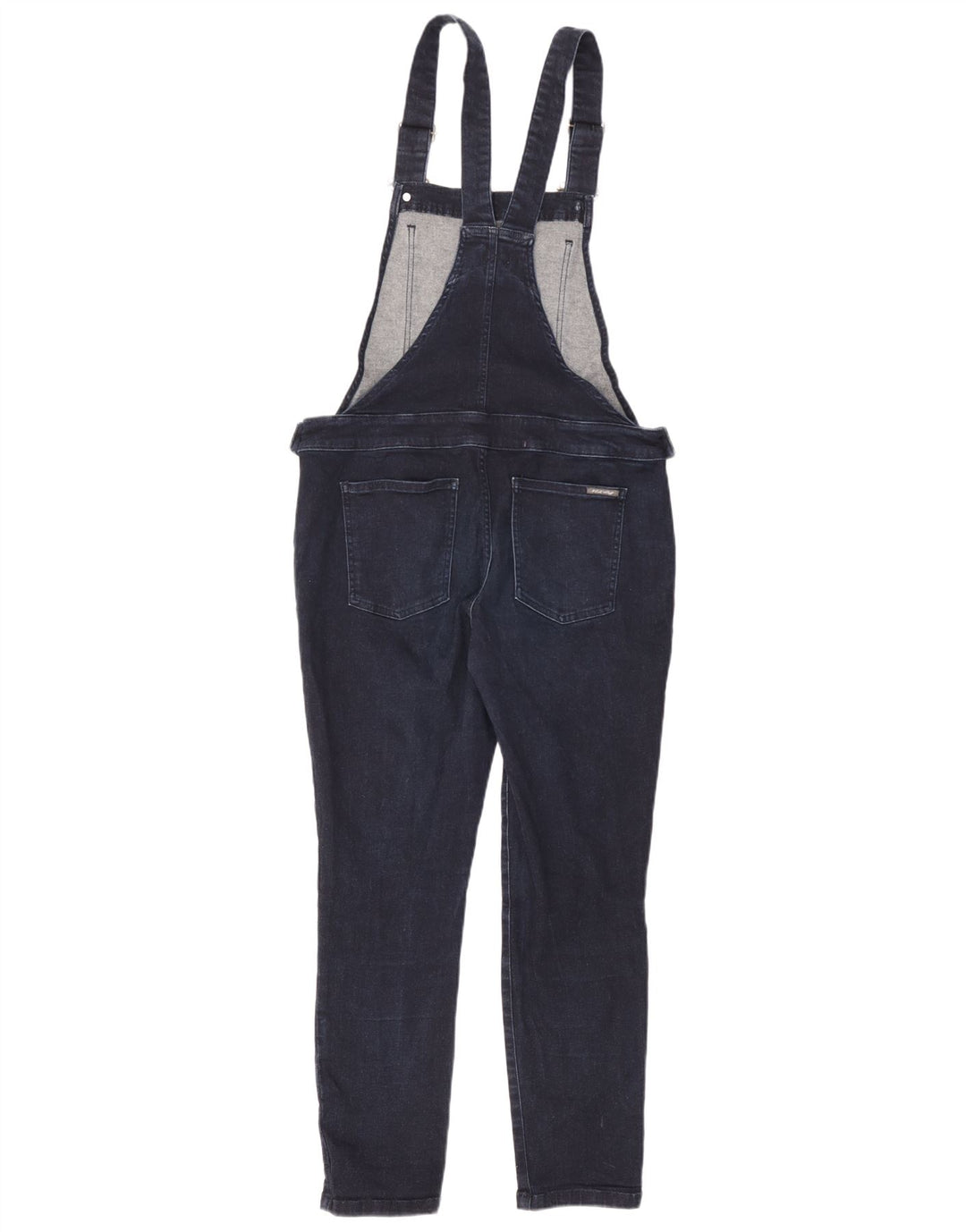 Jeans slim da donna con salopette White Stuff UK 12 medio W34 L27 blu navy