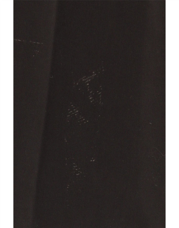 Pantaloni chino bootcut da donna VINTAGE medi W30 L32 poliestere nero