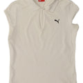Polo Puma Donna UK 12 Medium Bianca