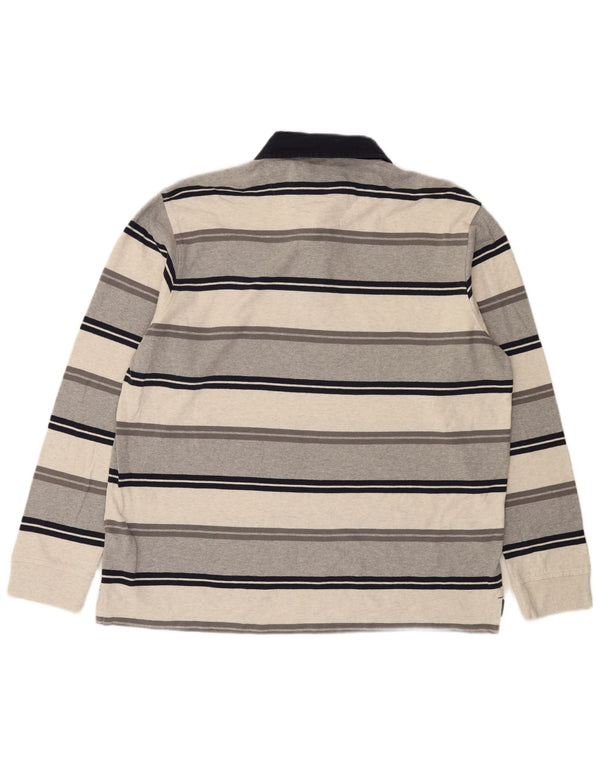 Polo da rugby a maniche lunghe da uomo Marks & Spencer XL multicolore