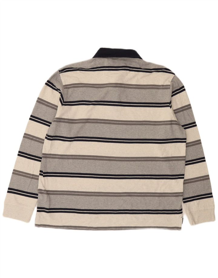 Polo da rugby a maniche lunghe da uomo Marks & Spencer XL multicolore