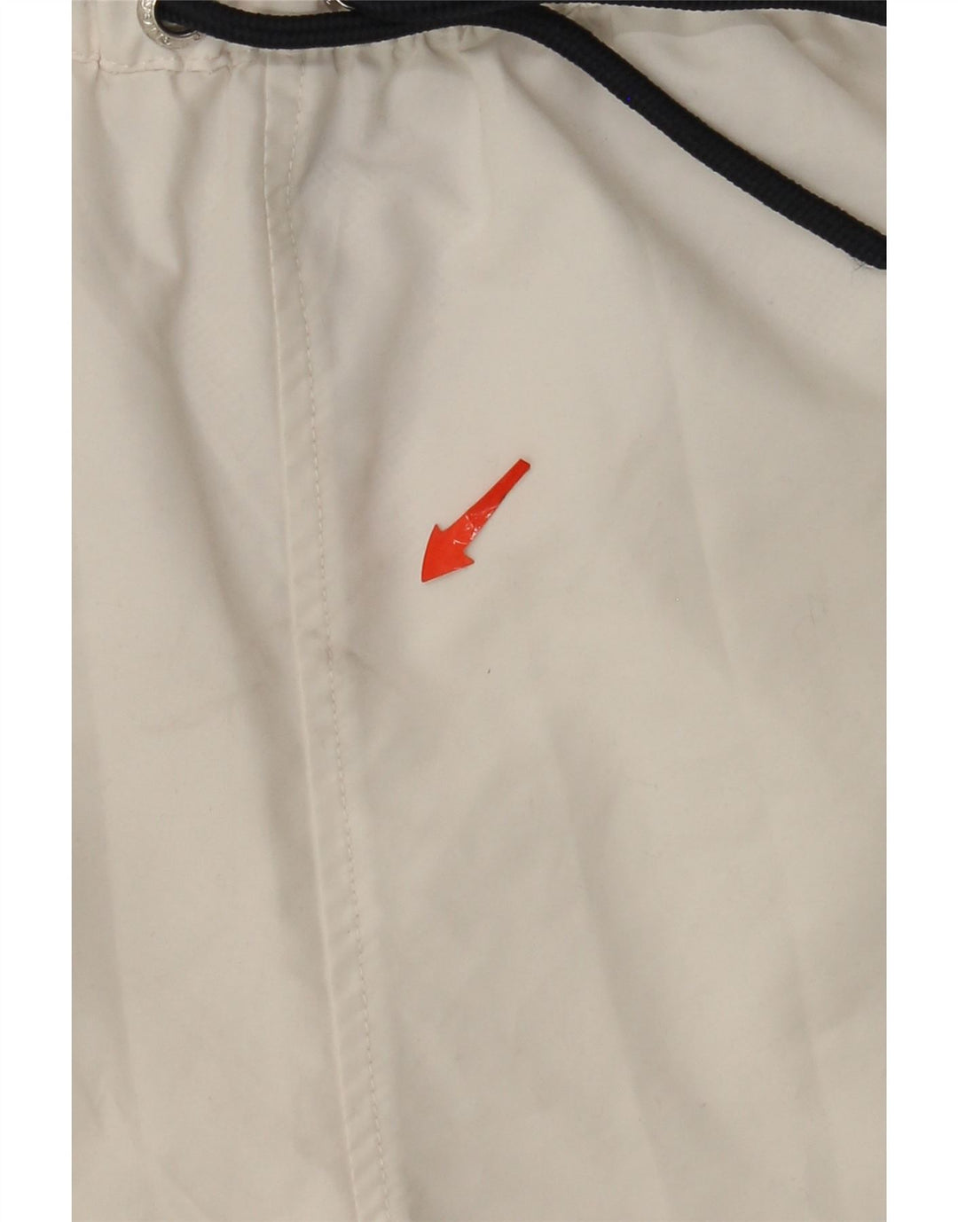 ELLESSE Mens Graphic Swimming Shorts Large  White Colourblock Polyester