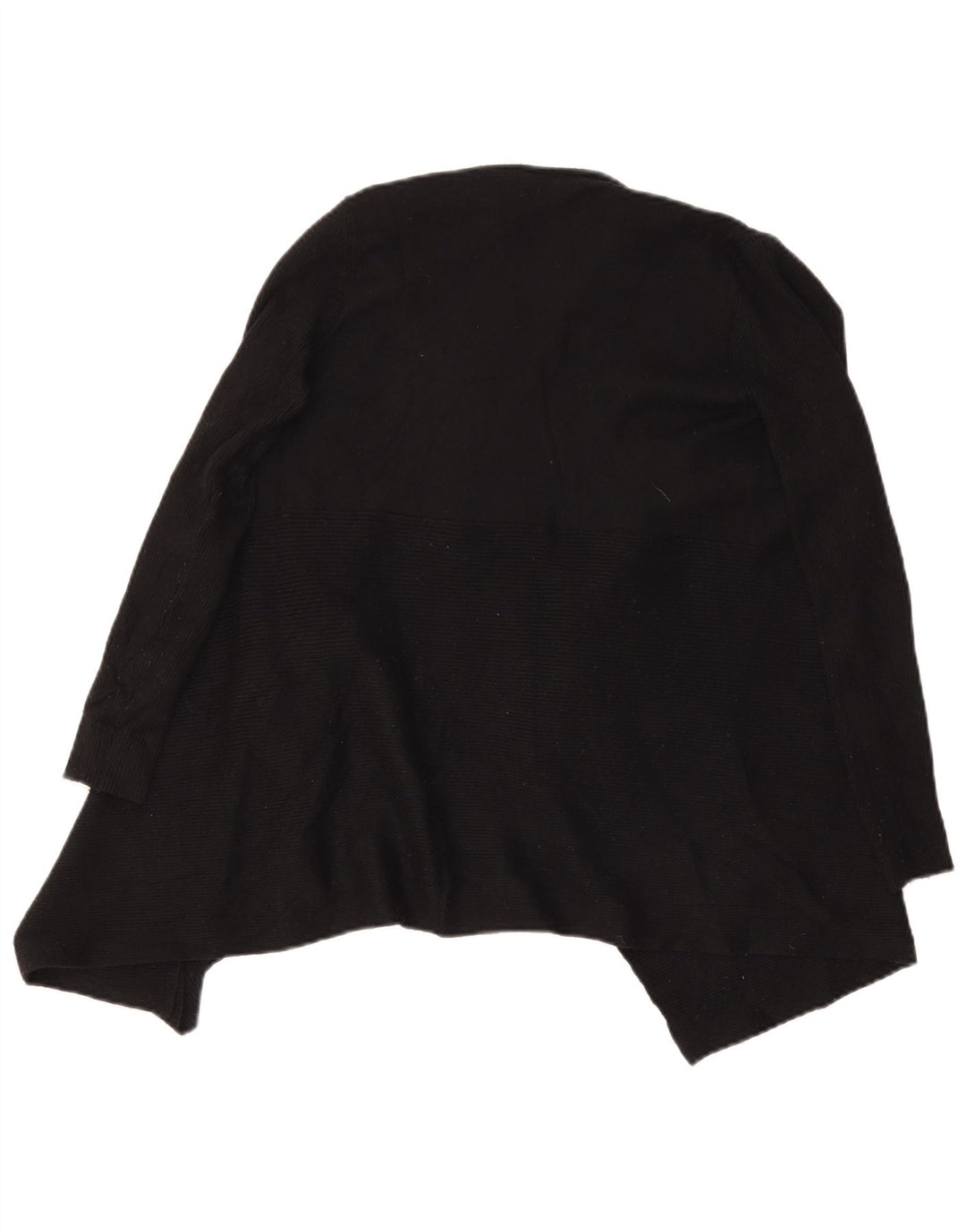 Maglione cardigan aperto da donna Zara UK 10 piccolo nero
