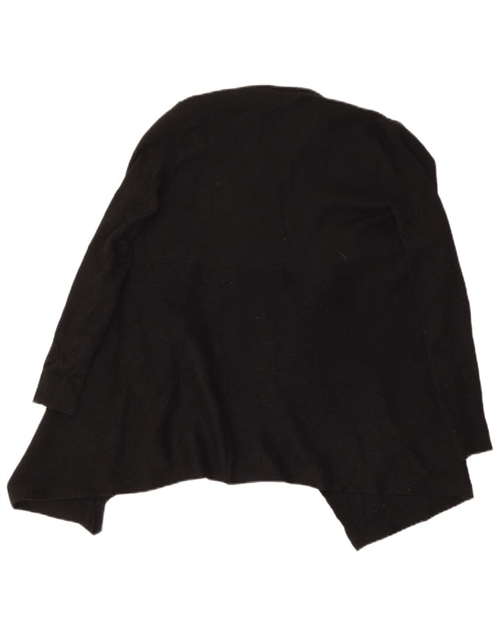 Maglione cardigan aperto da donna Zara UK 10 piccolo nero