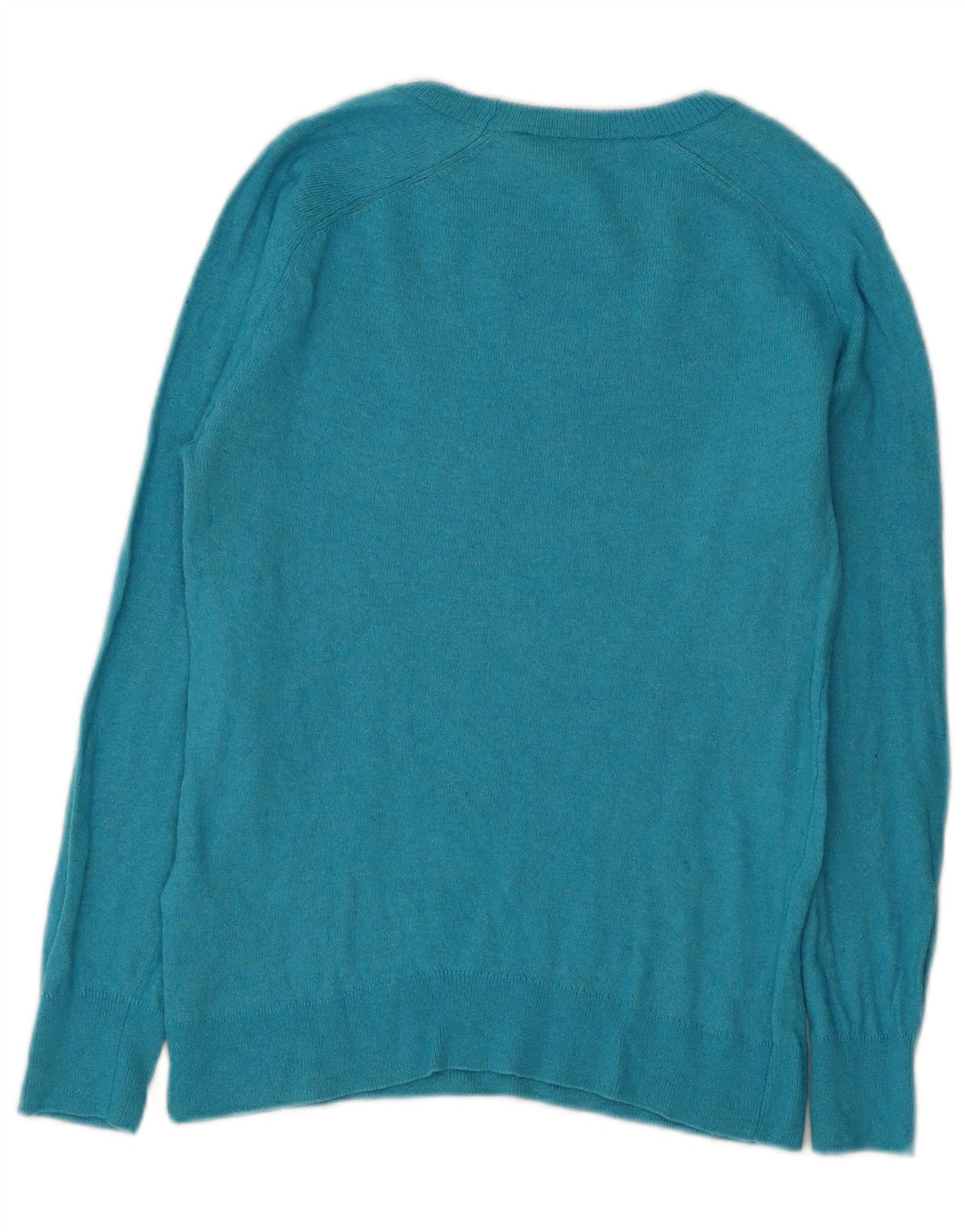 Maglione maglione girocollo da donna Zara UK 12 medio turchese poliammide