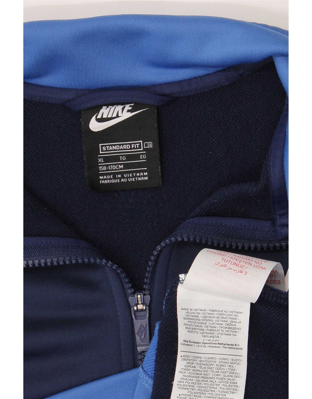 Giacca da tuta Nike Standard da ragazzo, 13-14 anni, XL, colore blu