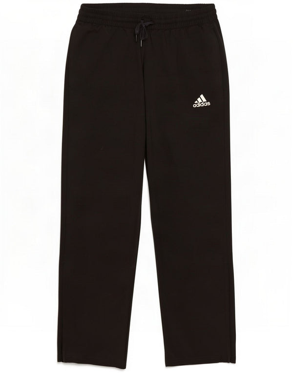 Adidas Pantaloni da tuta da uomo grandi in poliestere nero