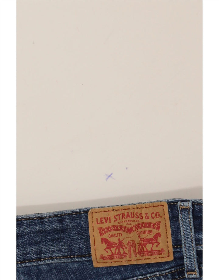 LEVI'S Womens 711 Skinny Jeans W27 L30 Blue Cotton Vintage Levi's and Second-Hand Levi's from Messina Hembry 