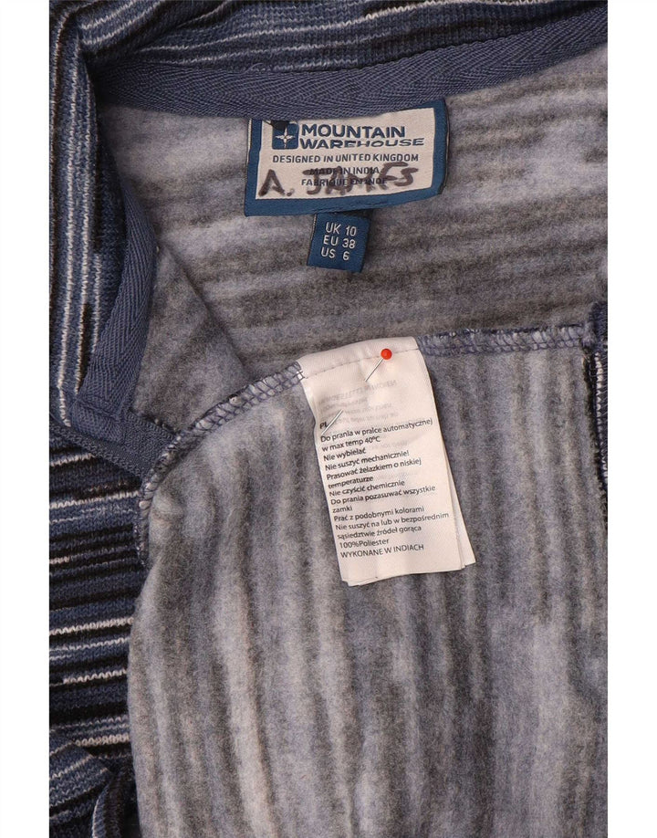 Maglione da donna con collo con zip Mountain Warehouse UK 10 piccolo blu navy