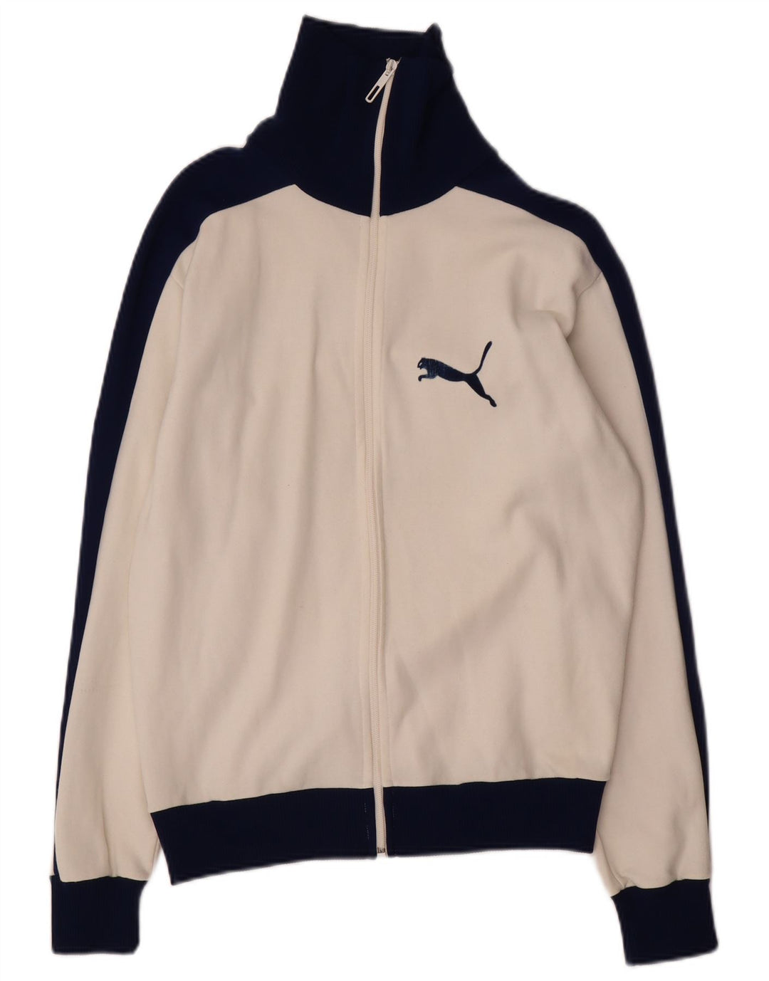 Giacca da ginnastica da donna con grafica Puma UK 16 Large White Colourblock