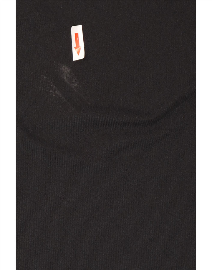 Maglietta Adidas da uomo a maniche corte regolare, colore nero medio
