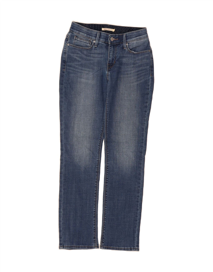 LEVI'S Womens 525 Straight Jeans US 4 Small W28 L30 Blue Cotton Vintage Levi's and Second-Hand Levi's from Messina Hembry 