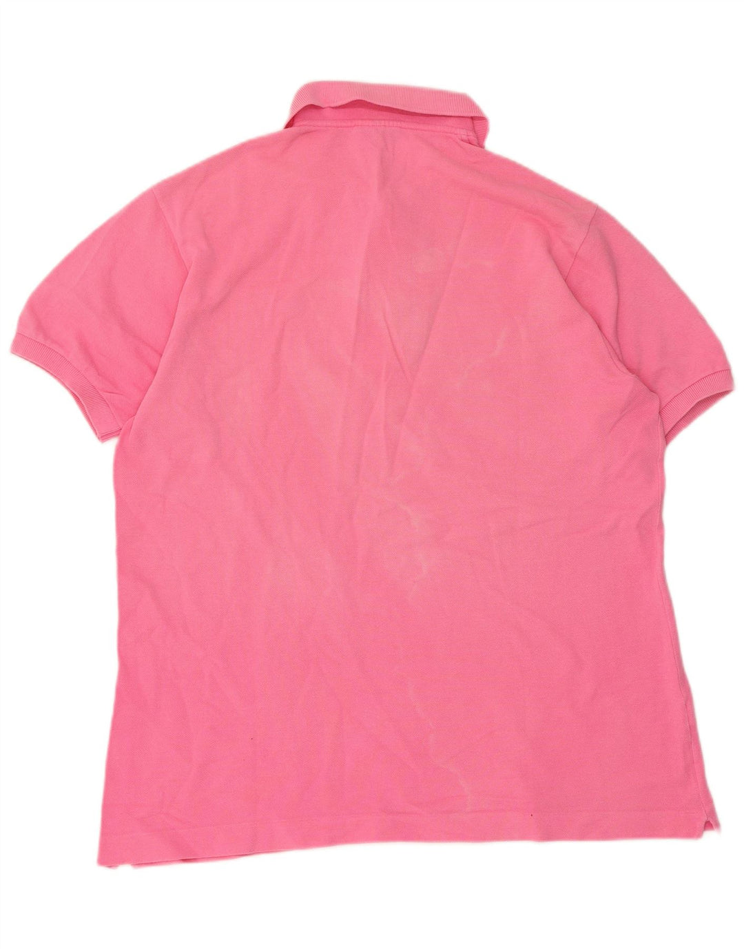 Polo da uomo Lacoste taglia 6 XL in cotone rosa