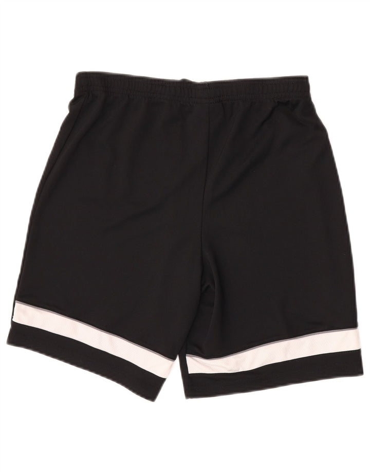 Pantaloncini sportivi Nike da uomo con vestibilità regolare, piccoli, in poliestere color block nero