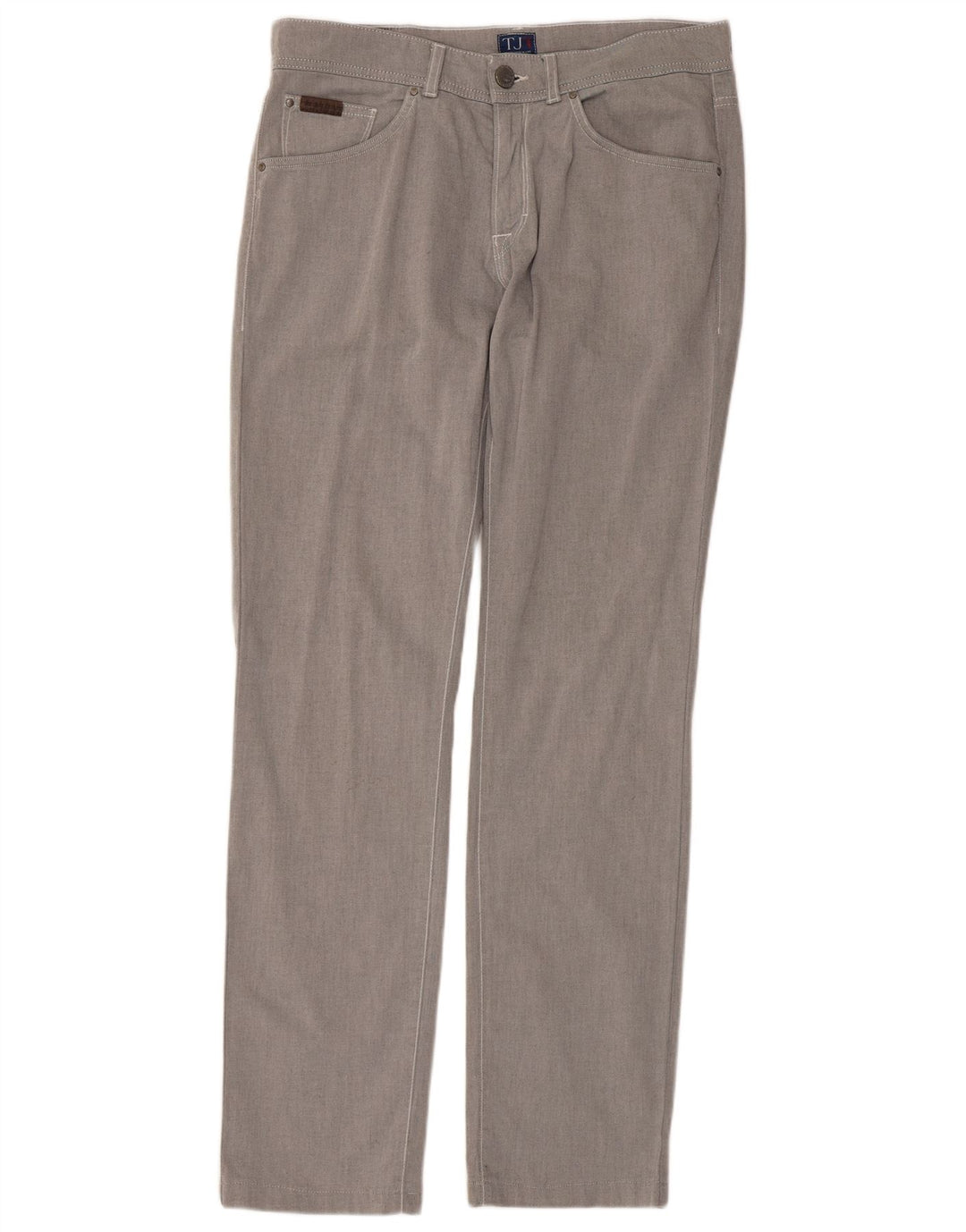 Pantaloni Casual Dritti Uomo Trussardi W32 L32 Grigi