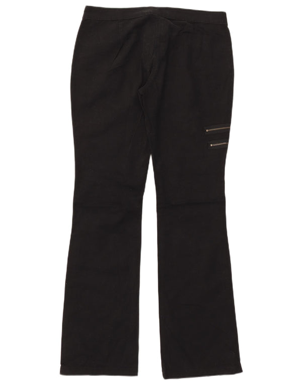 Pantaloni cargo bootcut da donna Guess W31 L32 cotone nero