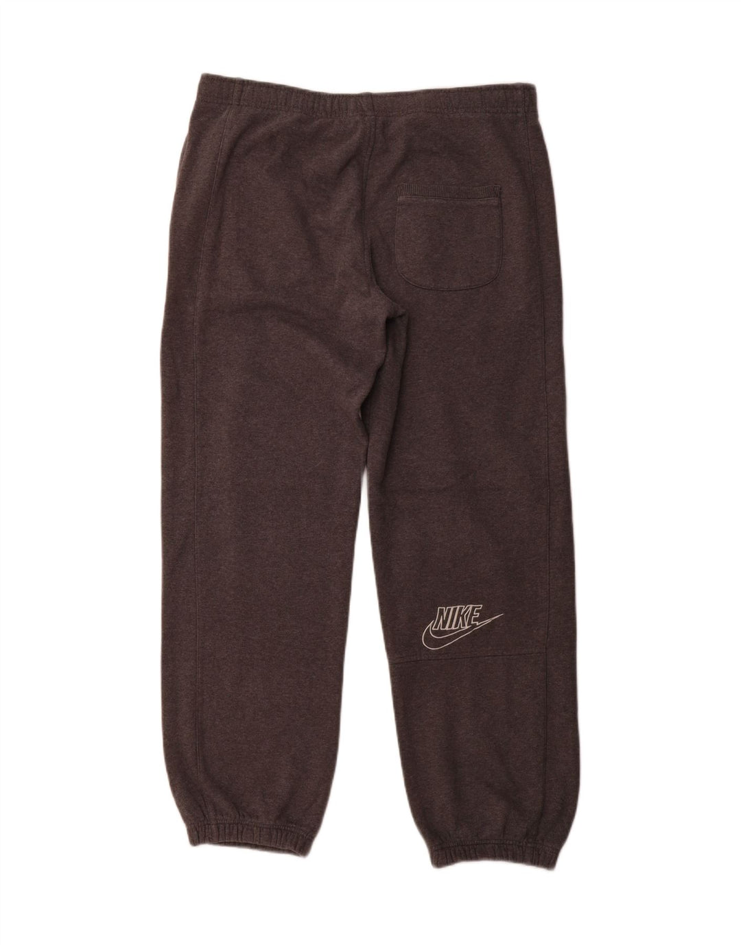 Pantaloni da tuta con grafica Nike da uomo, pantaloni da jogging, piccoli, in cotone grigio, sportivi