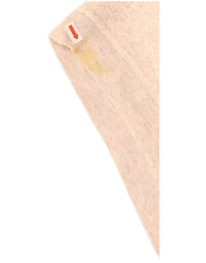 Maglione maglione collo alto da uomo VINTAGE 2XL Beige