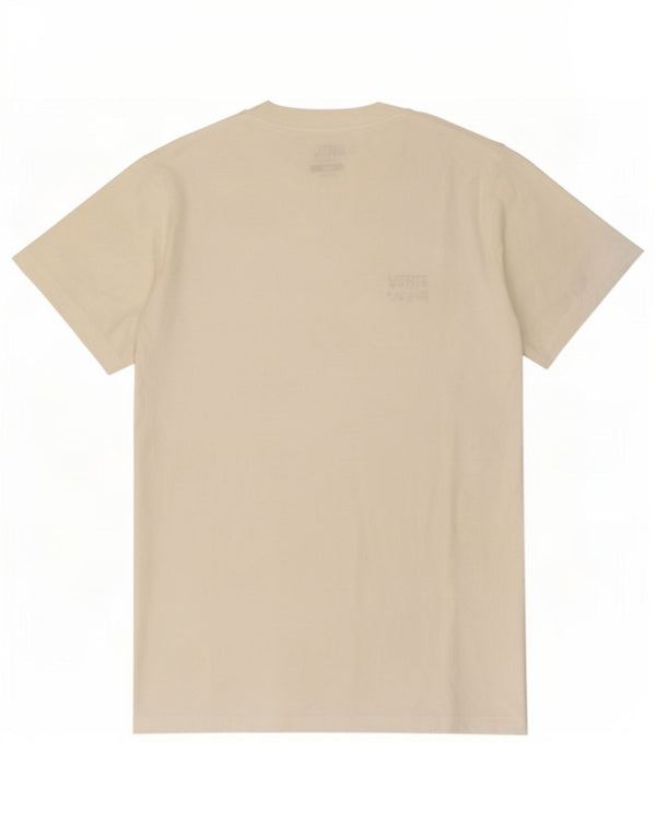 T-shirt da uomo Vans Classic Fit, piccola, in cotone bianco