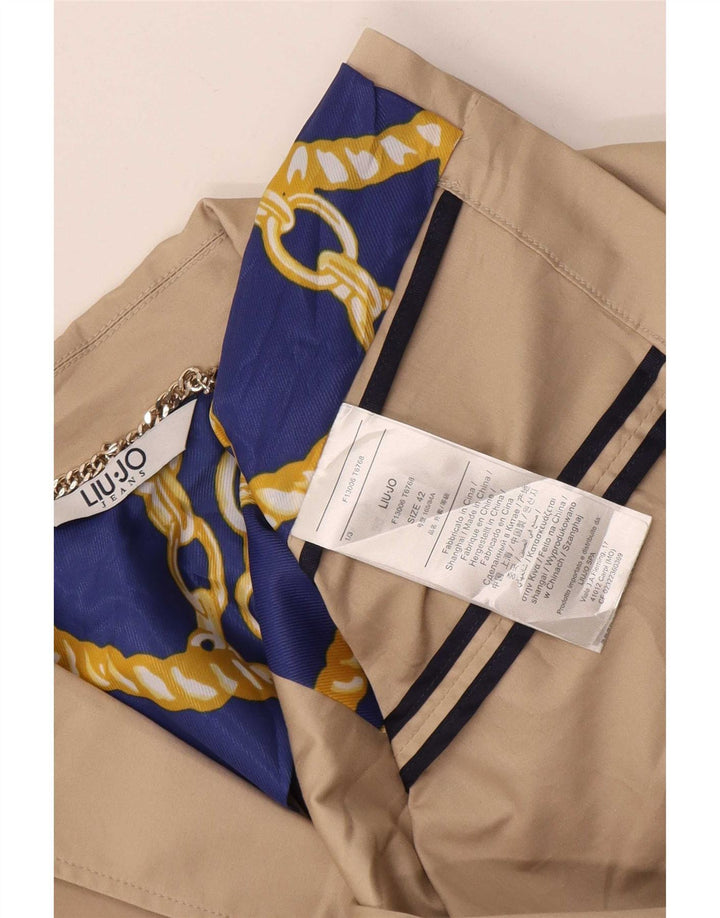 Giacca Blazer 2 Bottoni Donna Liu Jo IT 42 Cotone Beige Medio