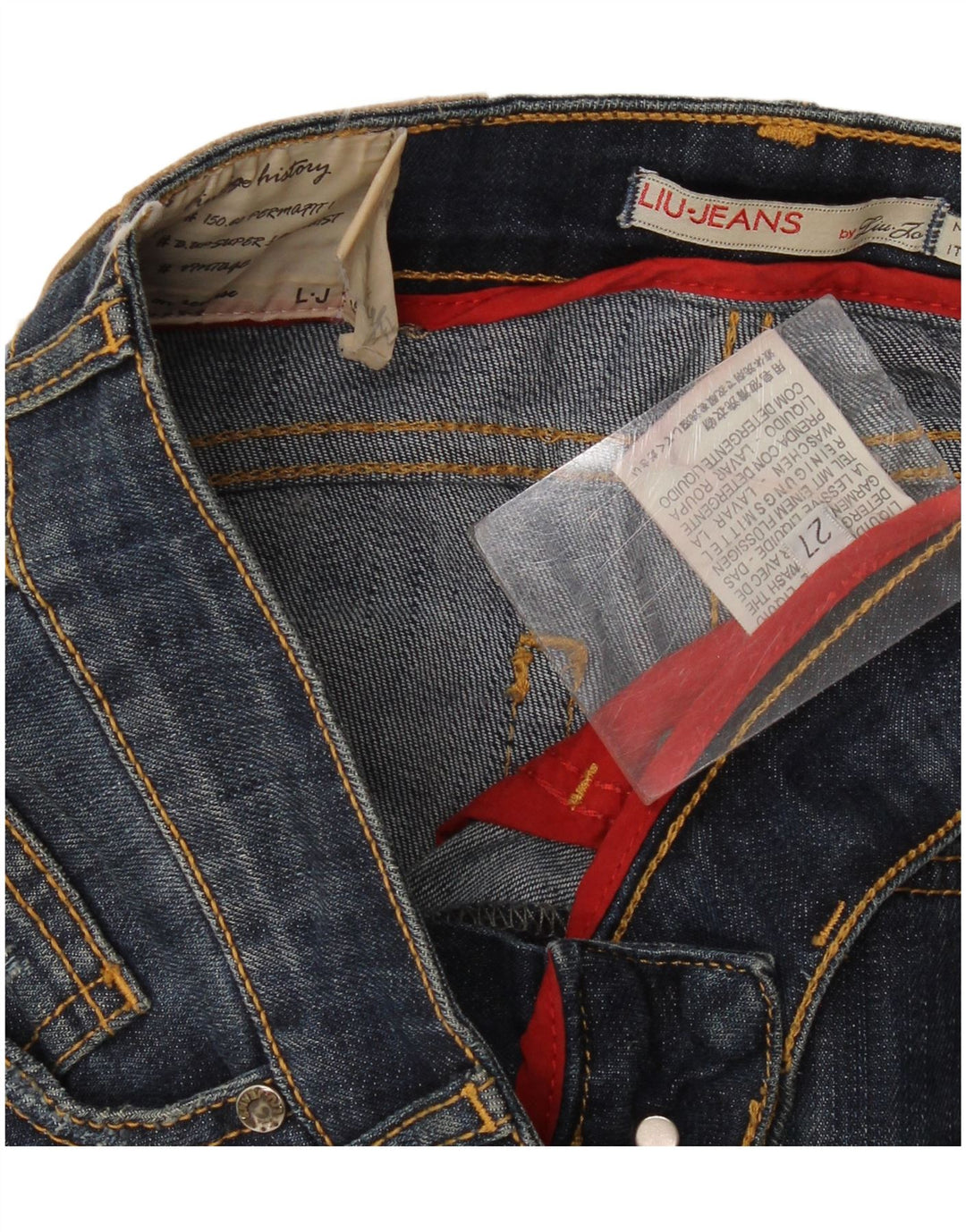 Jeans slim da donna Liu Jo W27 L34 Blu navy