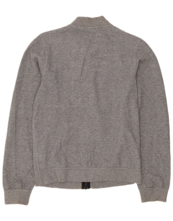 Giacca da ginnastica da uomo NIKE piccola in cotone grigio