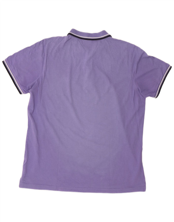 Polo da uomo Lotto grande viola