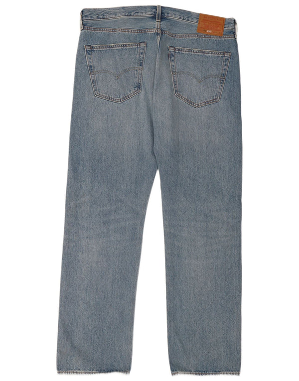 Levi's Uomo 501 Jeans dritti W36 L32 Cotone patchwork blu