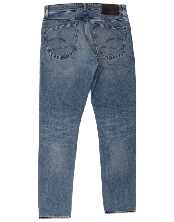 Jeans skinny da uomo G-Star 3301 W34 L34 cotone blu