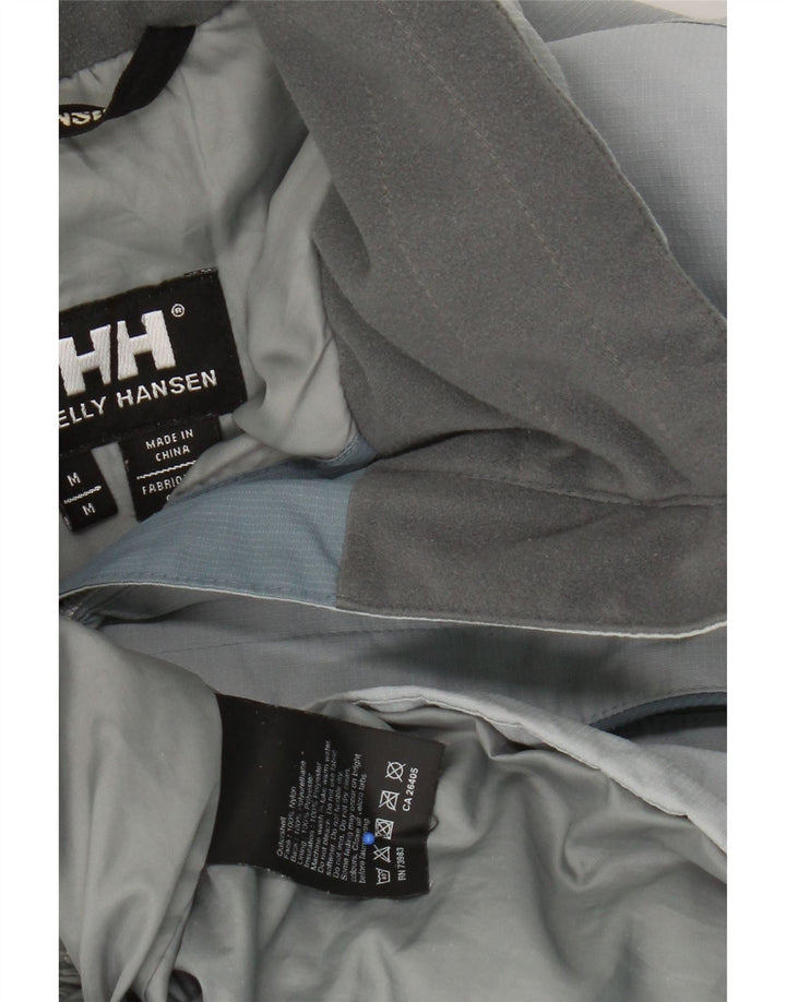 Giacca a vento con cappuccio da donna HELLY HANSEN UK 14 Nylon blu medio