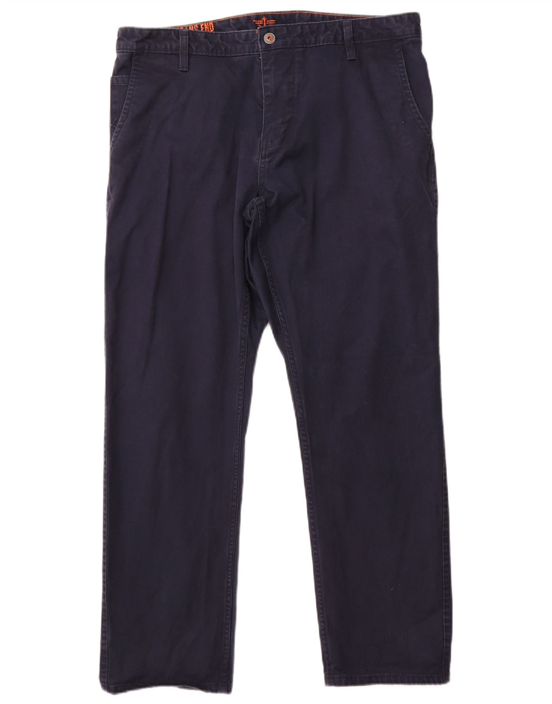 Pantaloni chino dritti da uomo Dockers W36 L30 in cotone blu navy