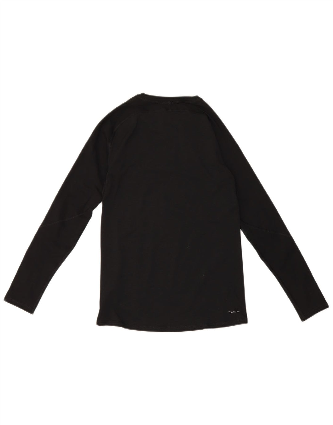 Top Adidas Climacool da ragazzo a manica lunga 13-14 anni in poliestere nero