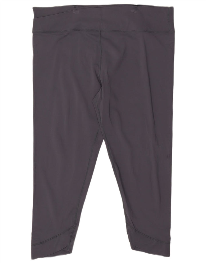 Leggings corti da donna Mountain Warehouse US 24 4XL Nylon grigio