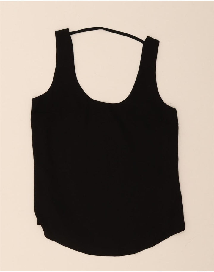 Camicetta senza maniche da donna Oasis UK 8 Small Poliestere nero