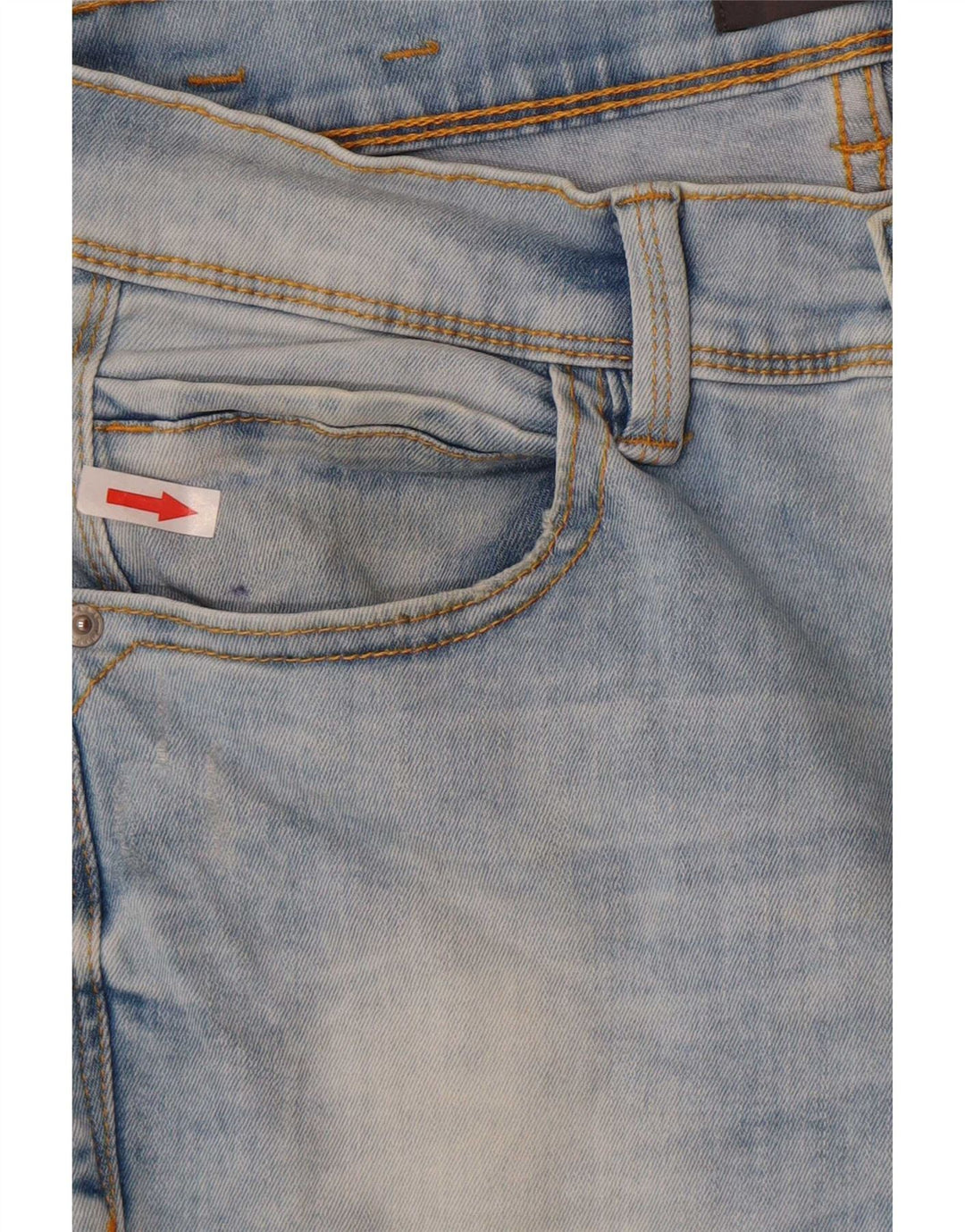Jeans slim da uomo Zara EU 40 medio W31 L26 cotone blu