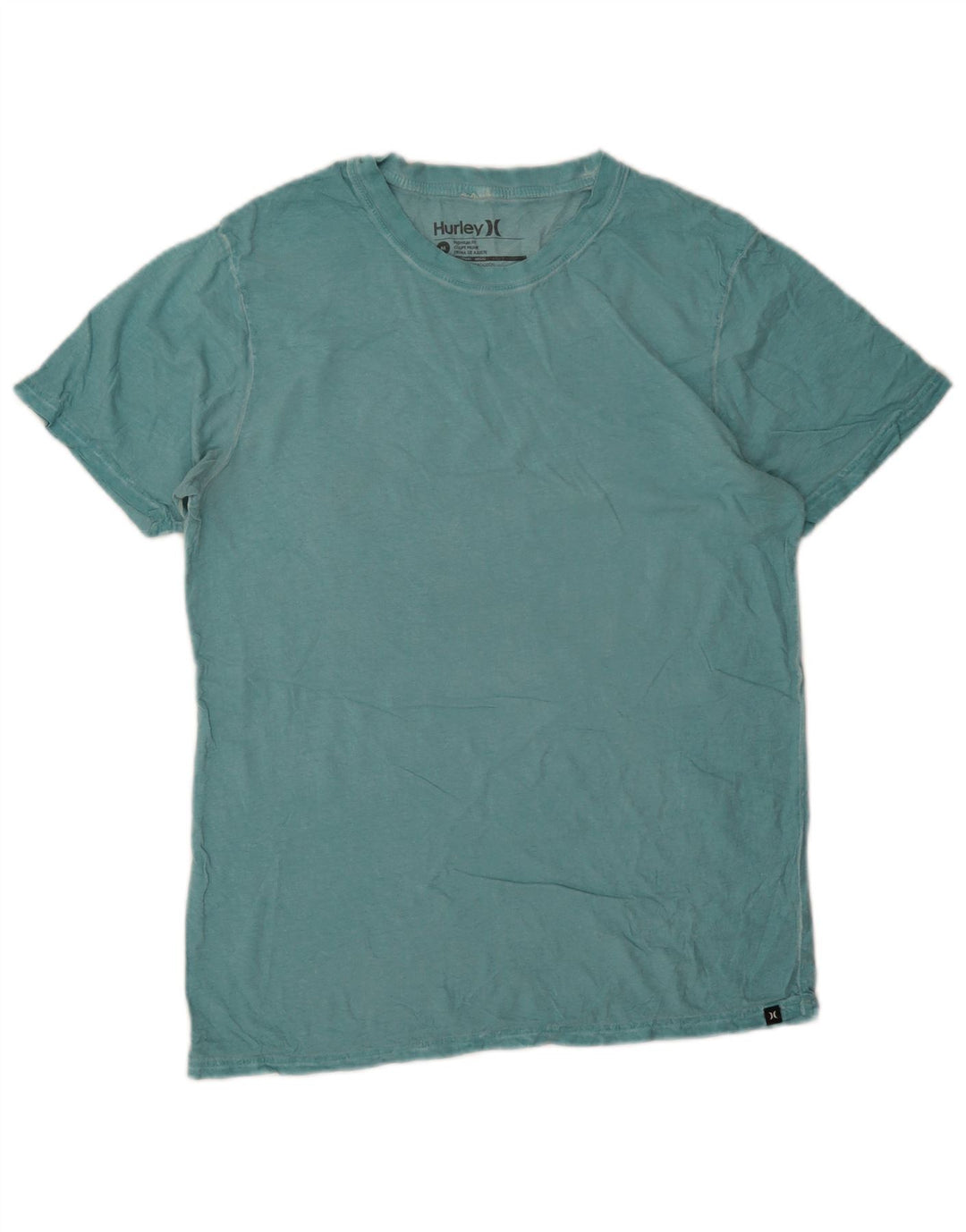 T-shirt Hurley da uomo premium fit in cotone blu medio
