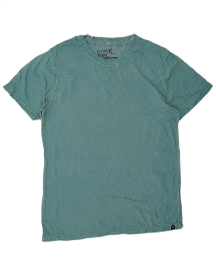 T-shirt Hurley da uomo premium fit in cotone blu medio