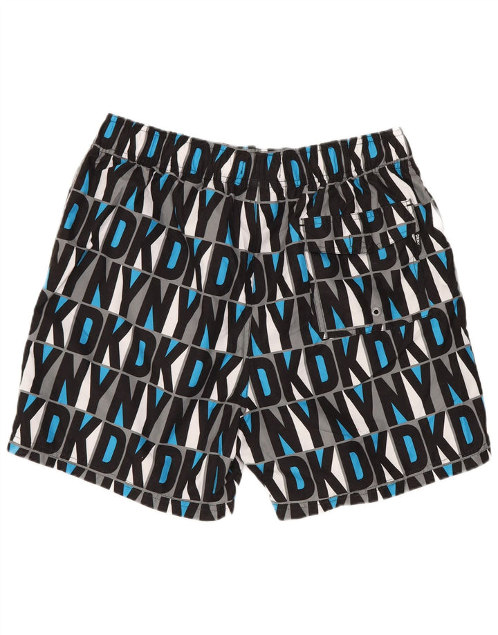 Pantaloncini da bagno grafici da uomo Dkny Poliestere medio multicolore