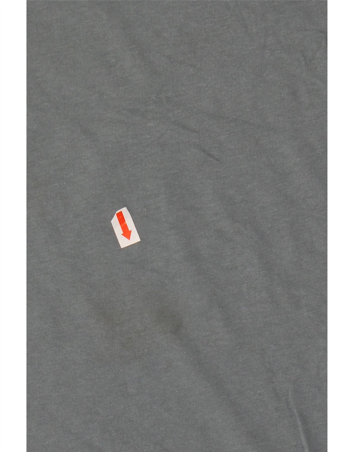 T-shirt grafica da donna VOLCOM Top UK 16 grande cotone blu