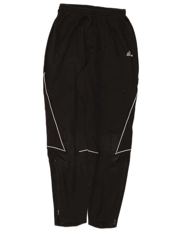 Pantaloni da tuta da uomo Adidas Large neri in poliestere