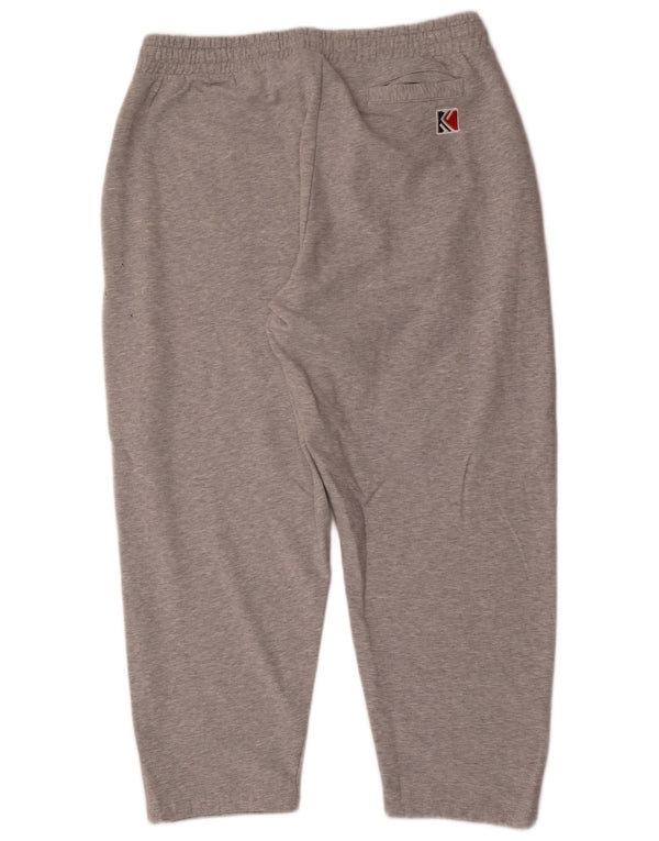 Pantaloni da tuta da uomo Karl Kani XL in cotone chiazzato grigio