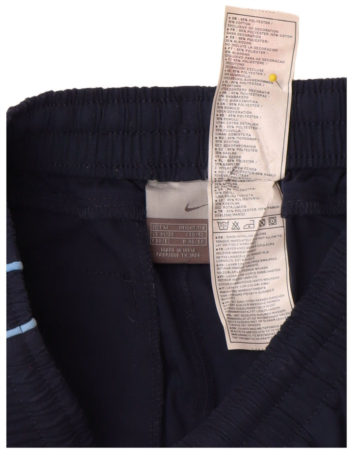Pantaloni da tuta Nike Graphic Capri da uomo, color block medio blu navy