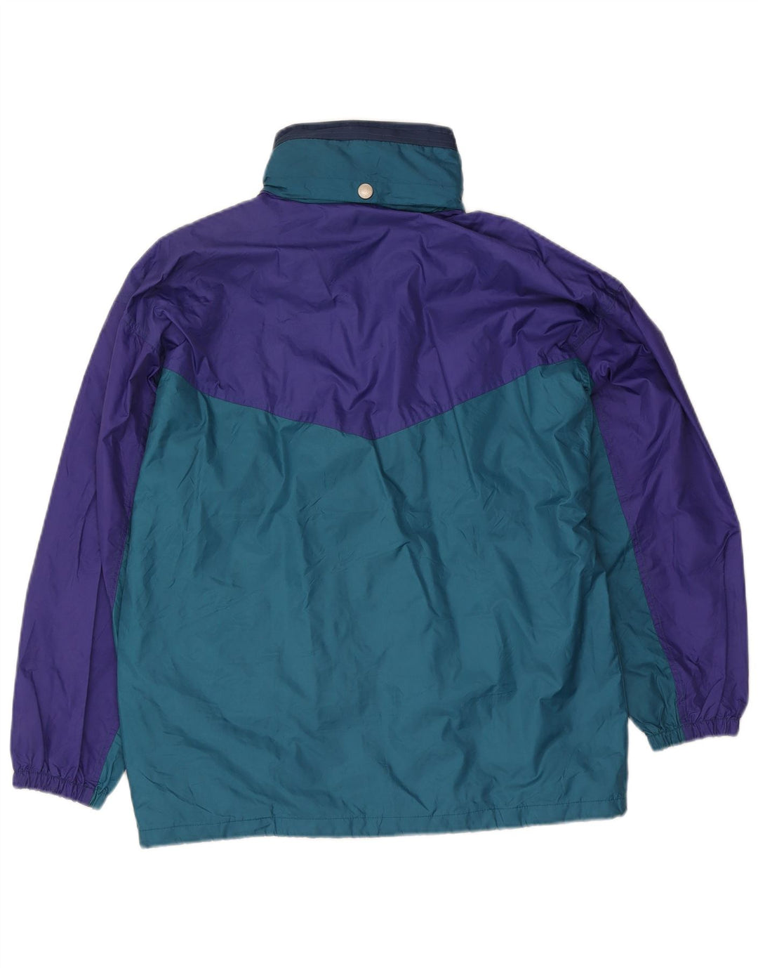 Giacca da ginnastica da uomo con cappuccio Brugi Small Colorblock blu navy