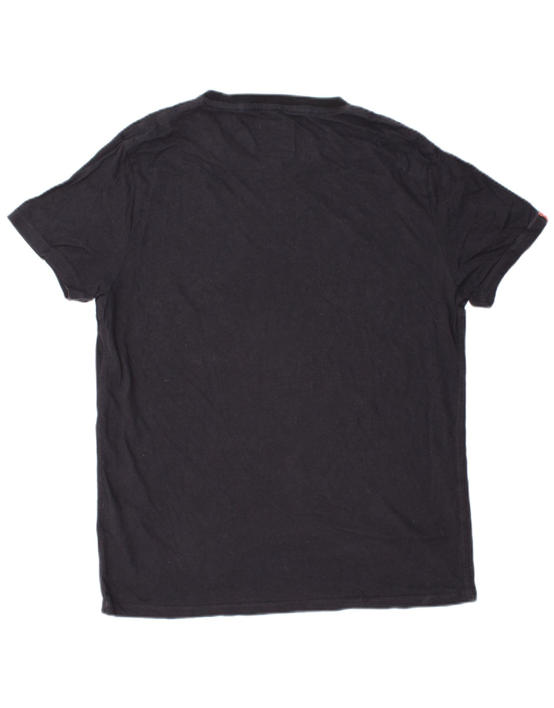 T-shirt da uomo SUPERDRY Top 2XL cotone blu navy