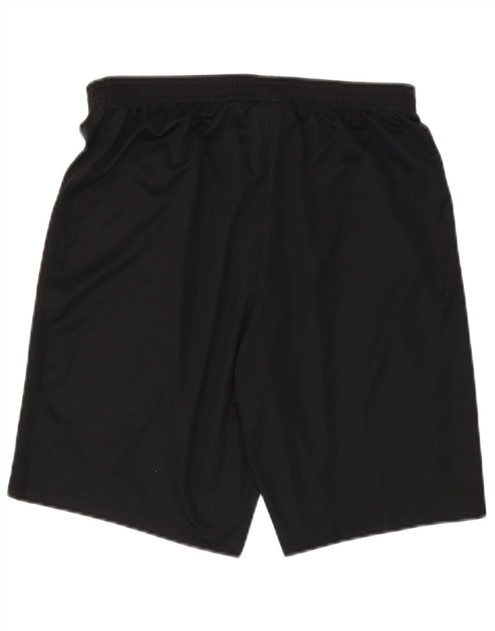 Pantaloncini sportivi Nike Dri Fit da uomo, poliestere medio nero
