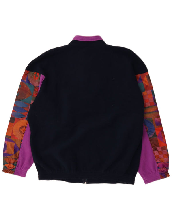 Giacca in pile da donna AUSTRALIAN L'ALPINA IT 54 2XL Multicolore geometrico