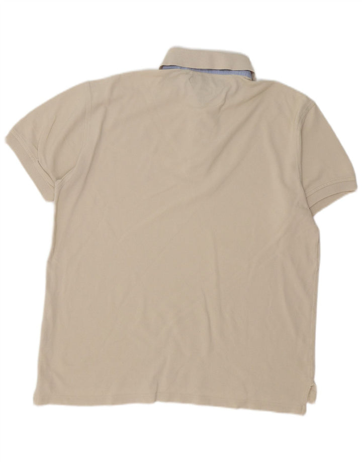 Polo da uomo Tommy Hilfiger grande beige