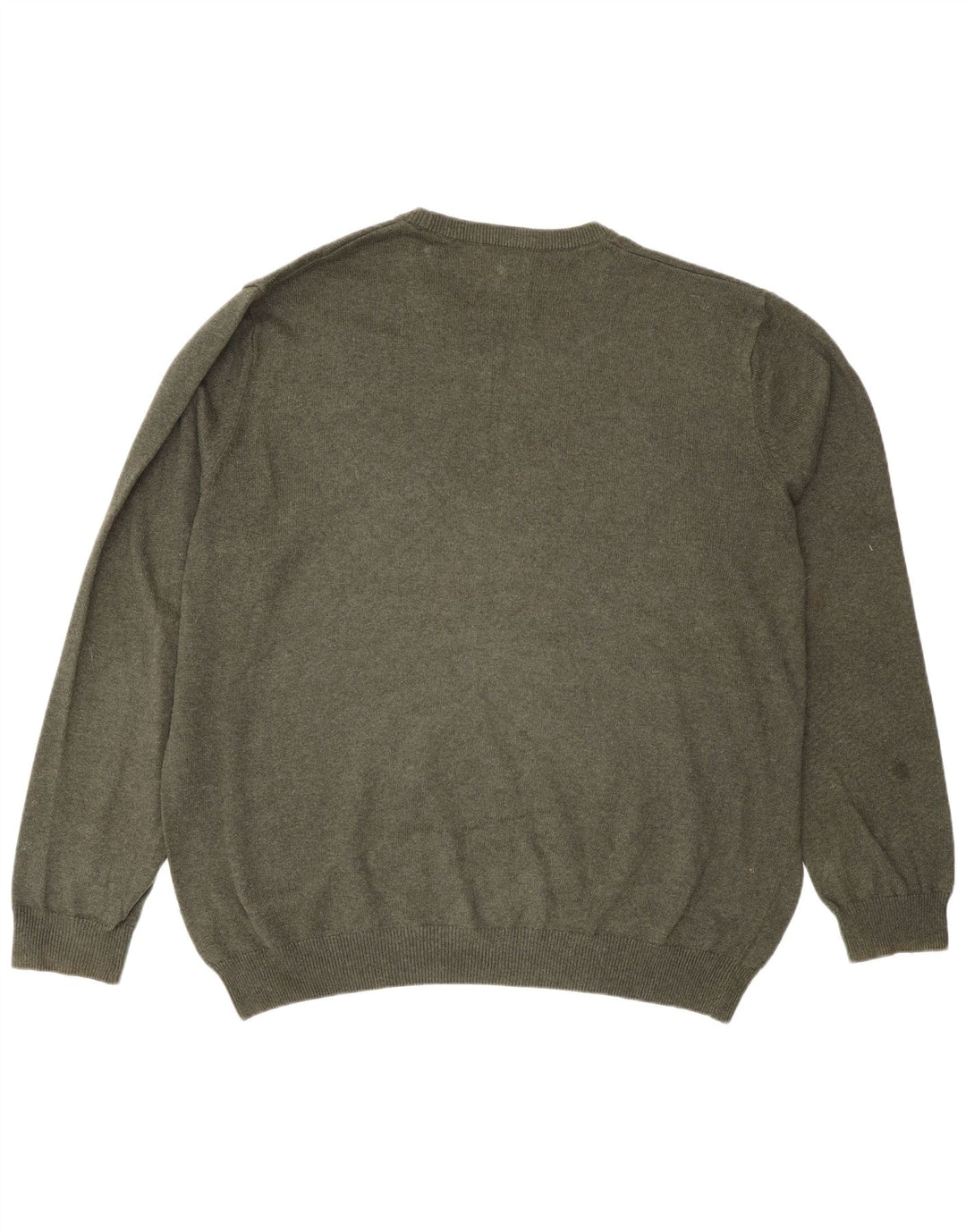 Maglione maglione girocollo da uomo Marks & Spencer 2XL cotone verde