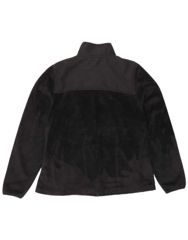 FILA Mens Fleece Jacket UK 36 Small Black Polyester